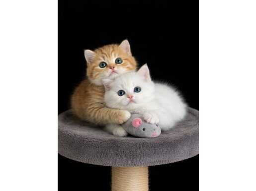 British Shorthair Golden ve Golden Point yavrular
