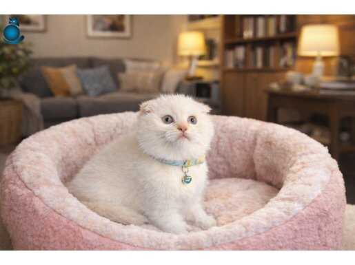 Orijinal Topaç Yanak Scottish Fold 